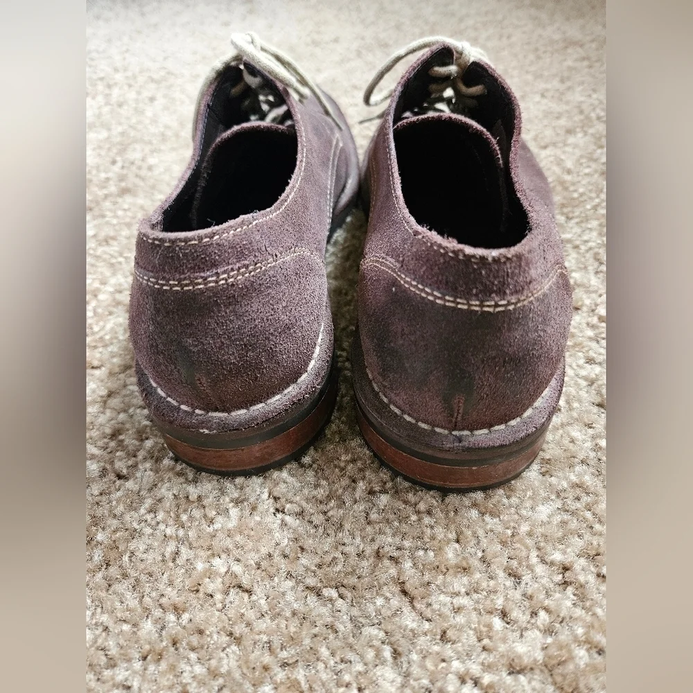 Cole Haan Men's Brown Suede Oxford Shoes, Size 10 M